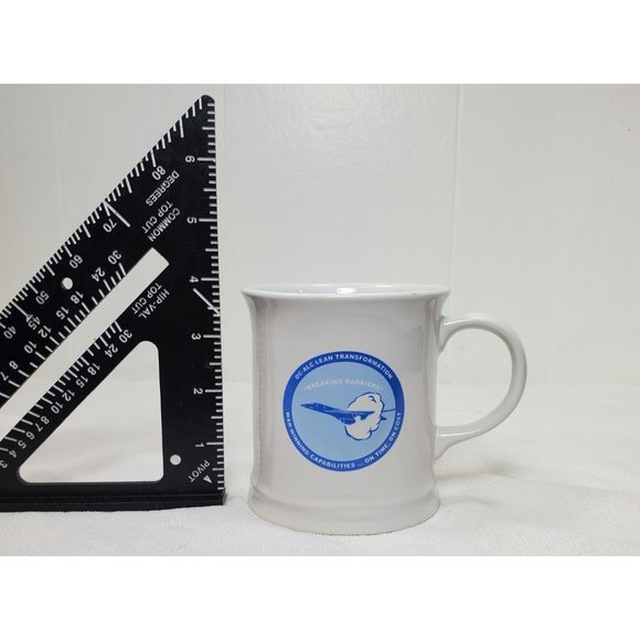 Airplane Coffee Mug Cup "Breaking Barriers" "War Winning Capabilities" Ceramic - Picture 3 of 6